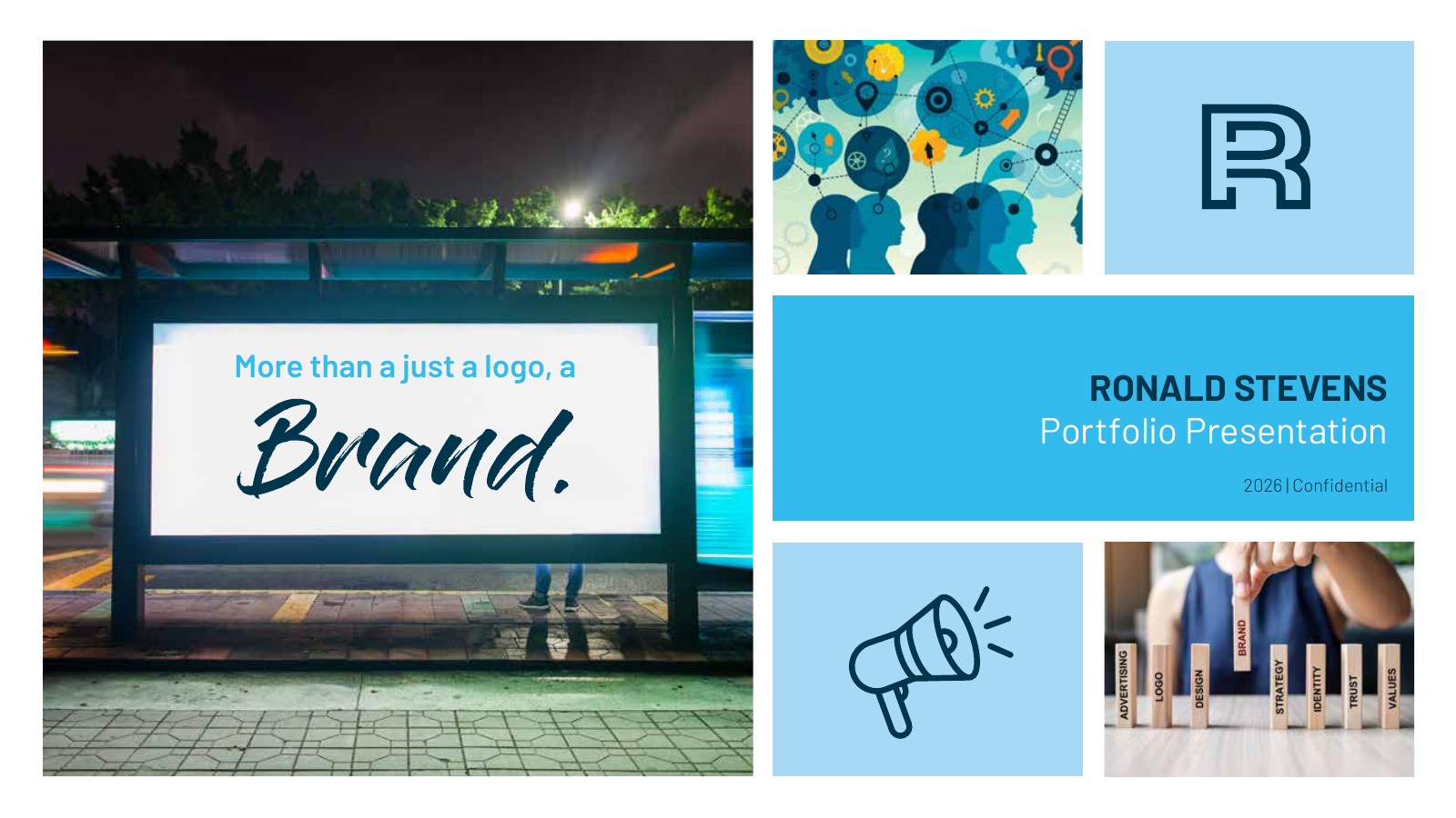 Ronald Stevens portfolio cover preview